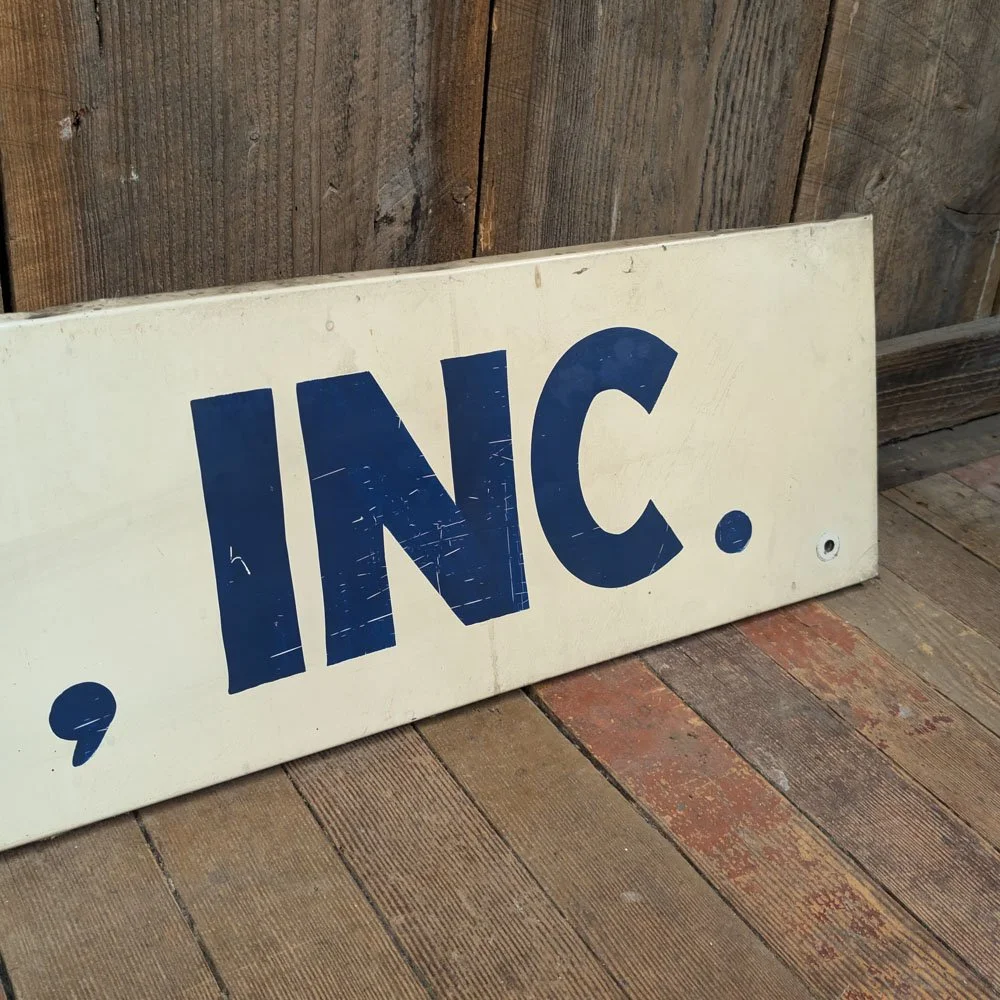 Porcelain Enamel Feuerhand Lantern Sign — Aurora Mills